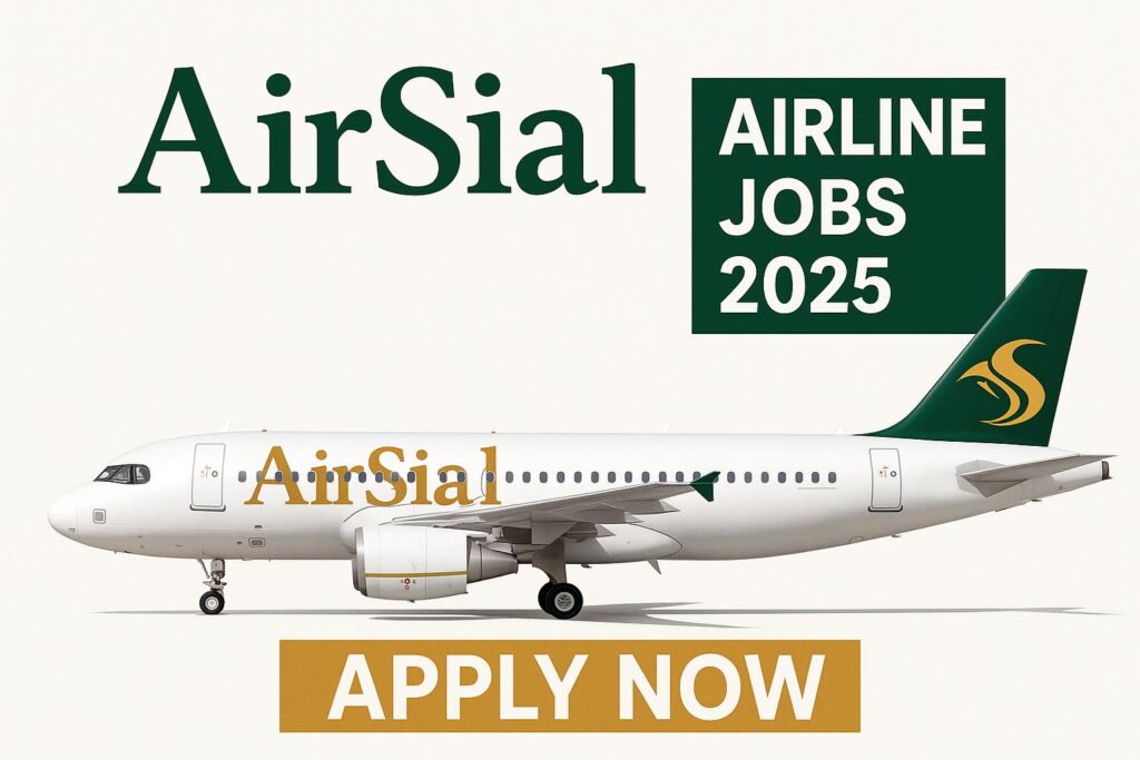 AirSial Airline Jobs 2025 apply now banner